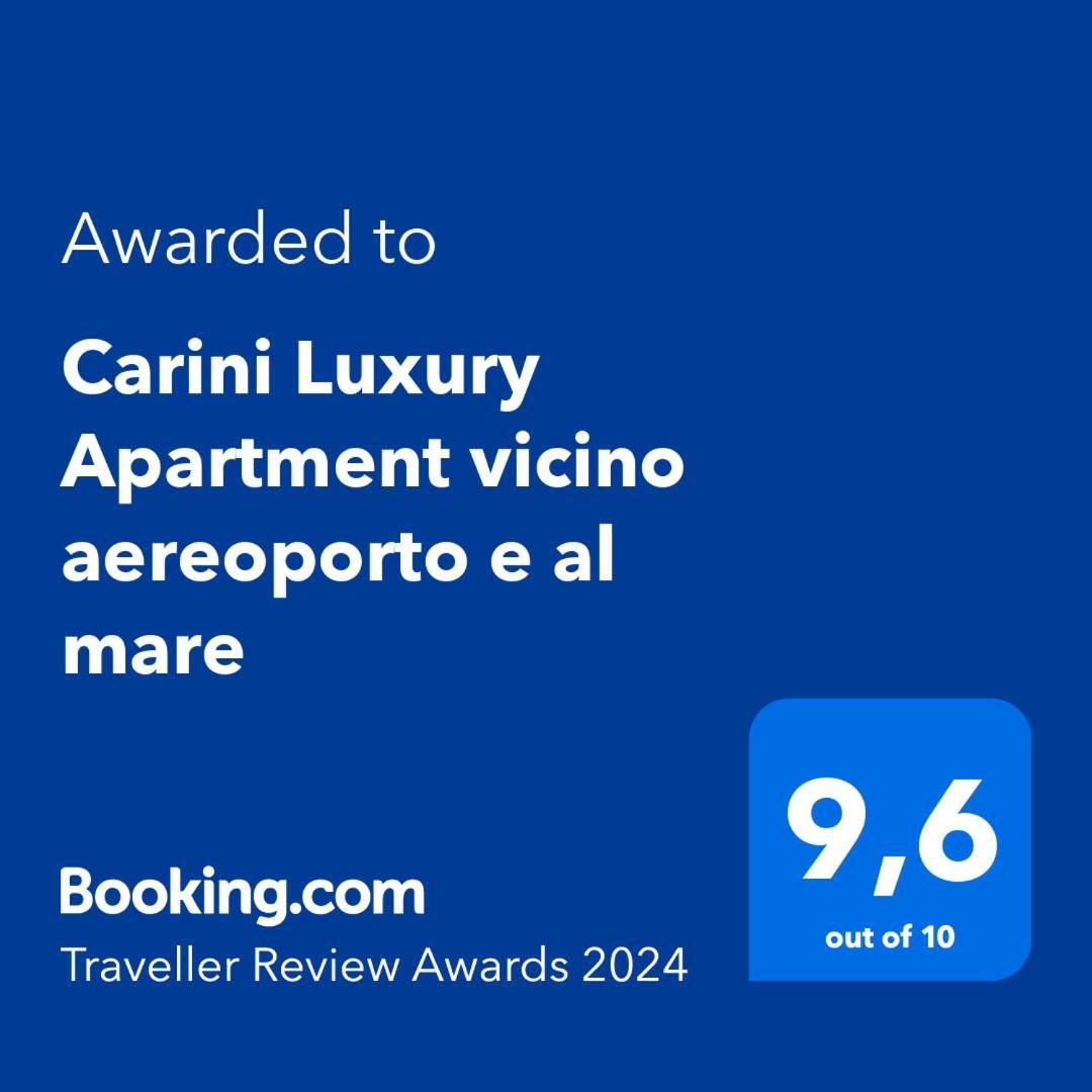 Carini Luxury Apartment Vicino Aereoporto E Al Mare Exterior photo